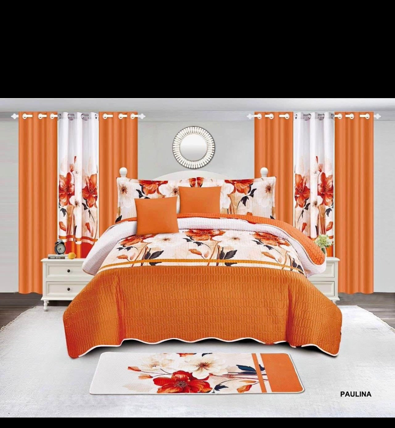 13 PIECE BEDSPREAD SET
KING SIZE