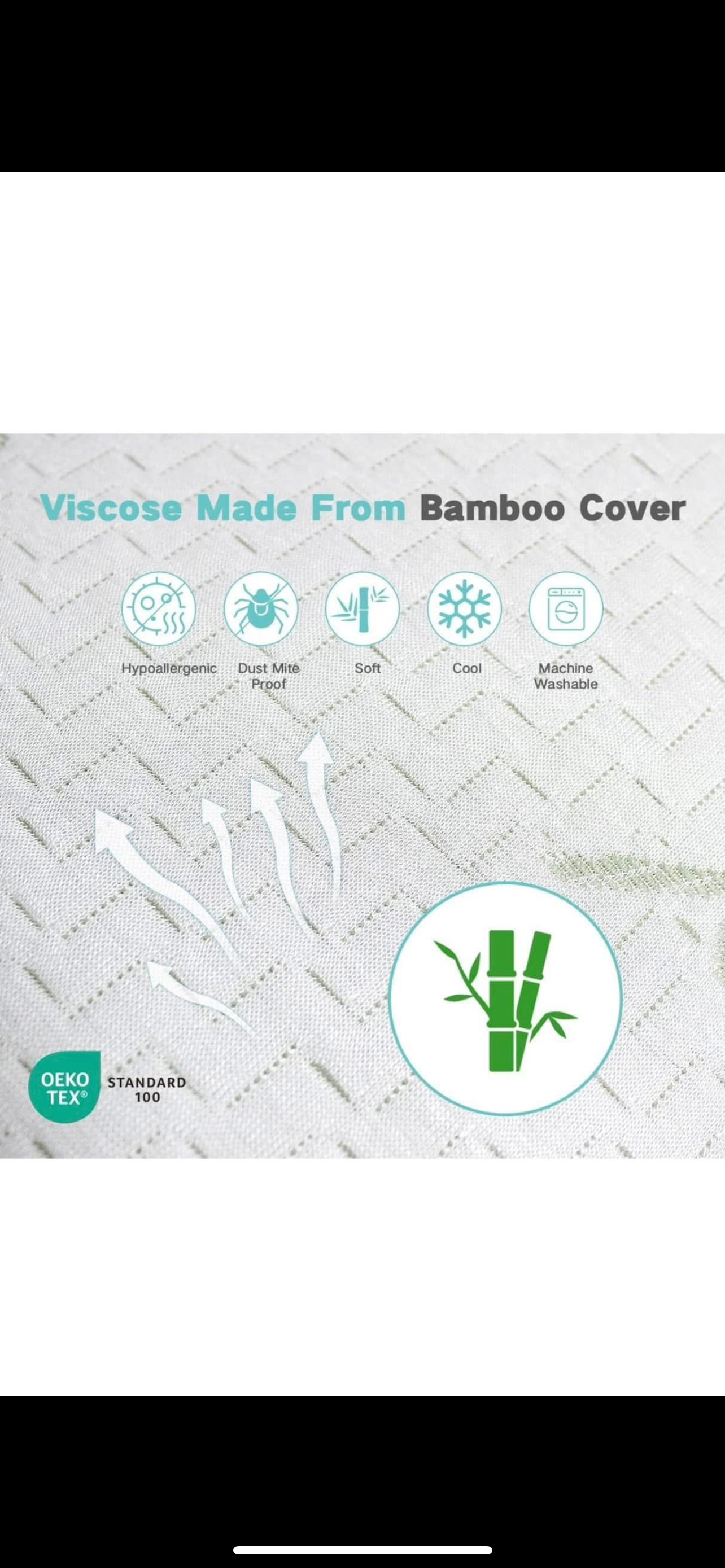 1pc Bamboo Pillow King Size