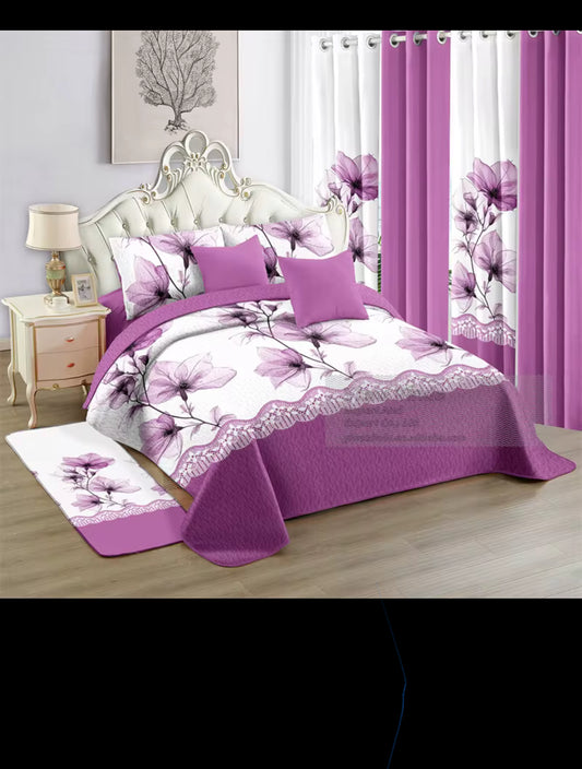 11 Piece Bedspread Set King Size