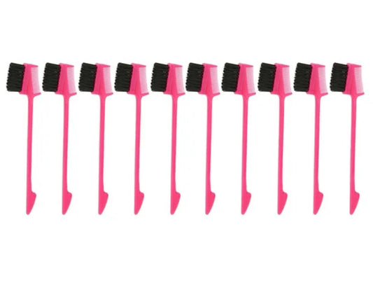 24 pcs 3 in 1 Edge Hair Brush Jar